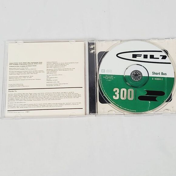 Short Bus by Filter 1995 Music [CD] - Picture 2 of 4